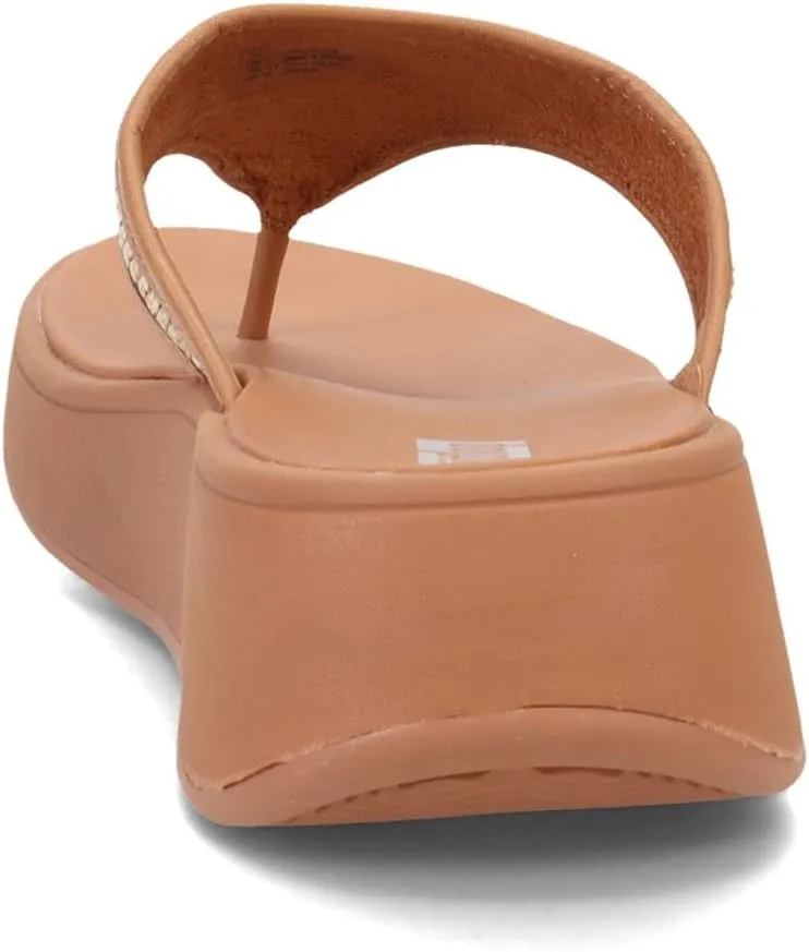 FitFlop Women's, F-Mode Woven Flatform Toe Post Sandal