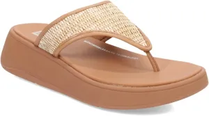 FitFlop Women's, F-Mode Woven Flatform Toe Post Sandal