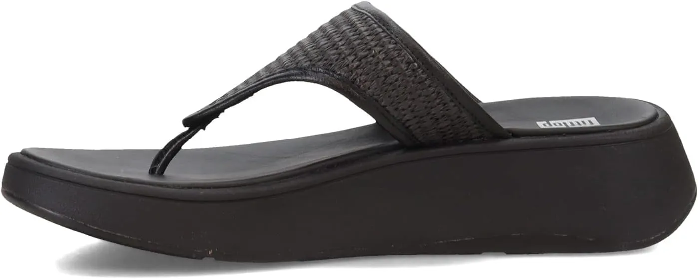 FitFlop Women's, F-Mode Woven Flatform Toe Post Sandal