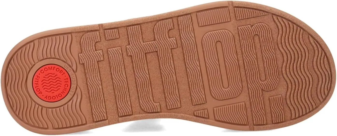 FitFlop Women's, F-Mode Woven Flatform Toe Post Sandal