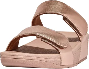FitFlop Women's LULU Adjustable Leather Slides