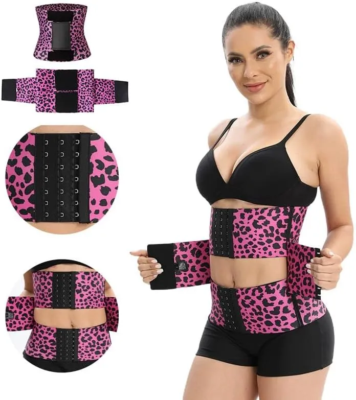 Floral She Triple Wrap Waist Trainer, Floral She Waist Trainer, Belt Waist Cincher Ab Belt Tummy Control Body Shaper