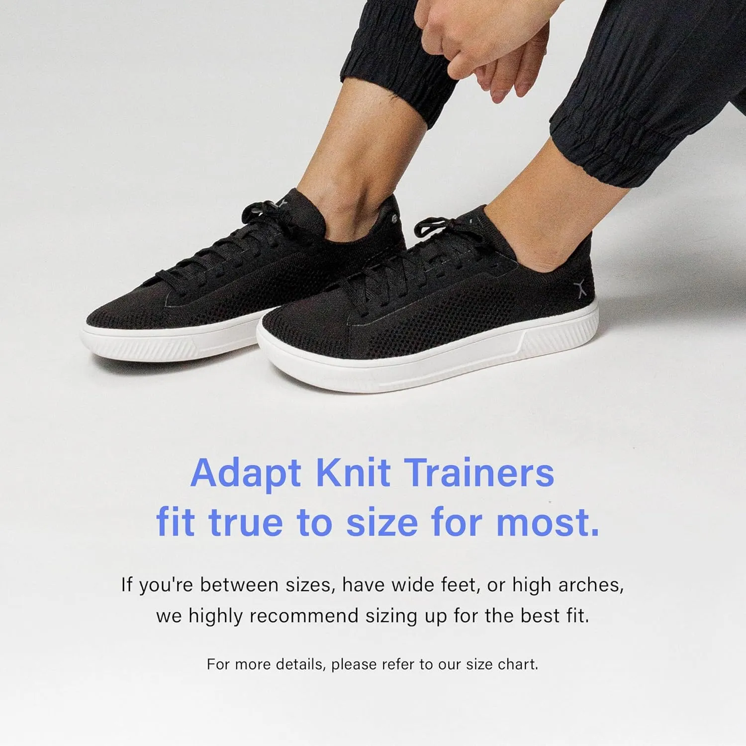 FLUX FOOTWEAR Adapt Knit Trainer – Wide Toe Box Shoe with Earth-Link Grounding, Zero-Drop Sole, Breathable Knit Upper & Machine Washable – Perfect for Daily Wear & Light Training