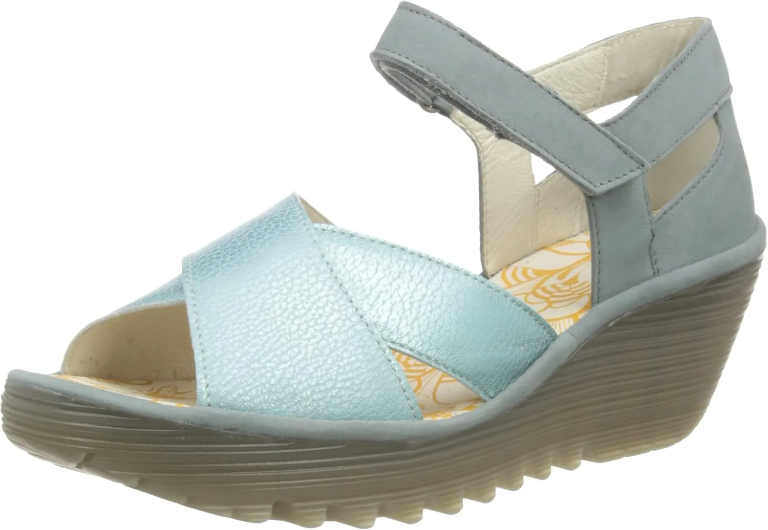 FLY London Women's Platform Wedge Sandal