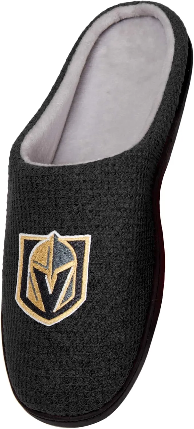 FOCO NHL Mens Memory Foam Slide Slippers