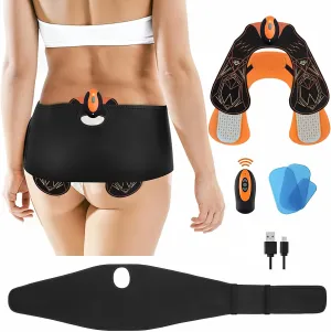FOPIE HIPS Trainer, ABS Stimulator Electronic Muscle Toner, Smart Wearable Butt Lifting Machine, Body Beauty Intelligent Wireless Fitness Apparatus for Men Women