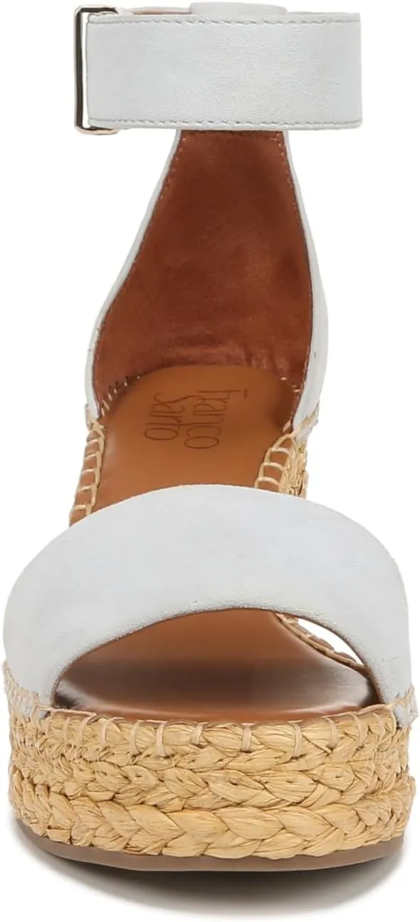 Franco Sarto Women's Clemens Raffia Espadrille Wedge Sandals