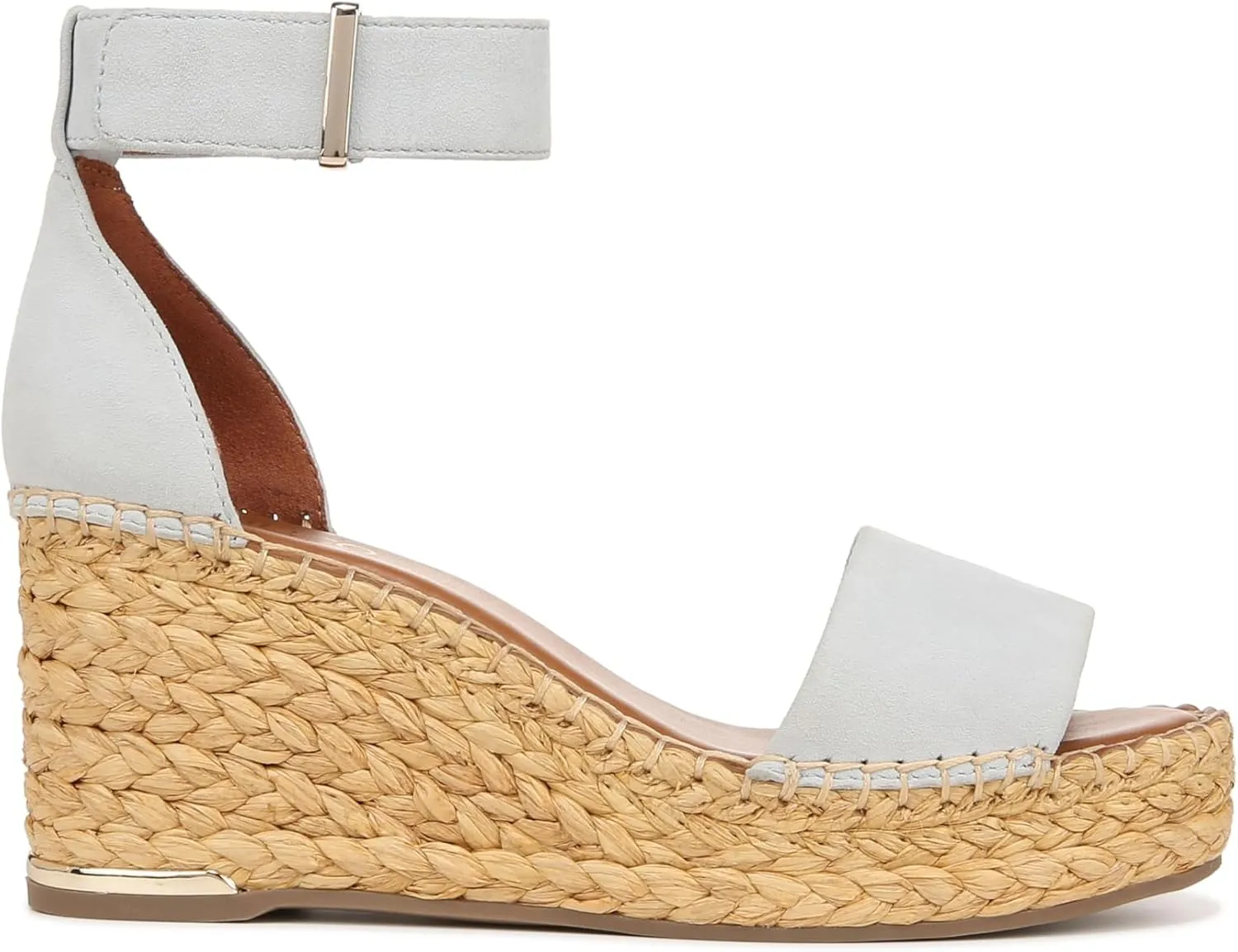 Franco Sarto Women's Clemens Raffia Espadrille Wedge Sandals