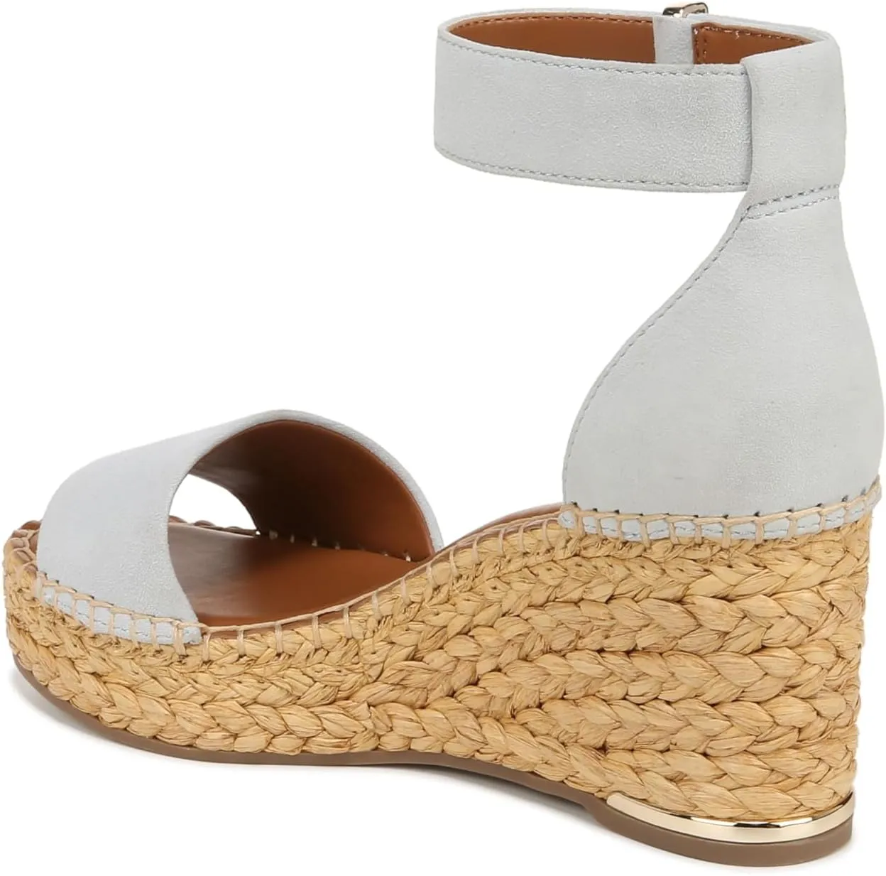 Franco Sarto Women's Clemens Raffia Espadrille Wedge Sandals