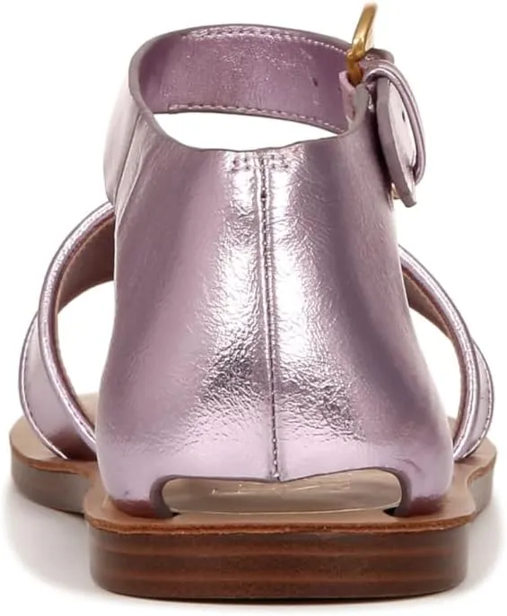 Franco Sarto Women's Ruth Ankle Strap Thong Flat Sandal
