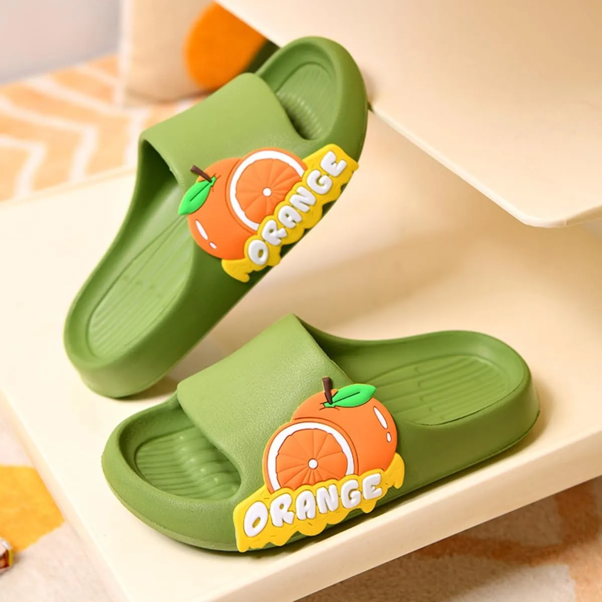Fruit Slippers Cute Preppy Slipper Home Bathroom Slippers Indoor Slippers For Women Men Girls
