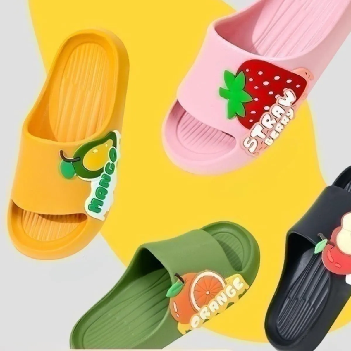 Fruit Slippers Cute Preppy Slipper Home Bathroom Slippers Indoor Slippers For Women Men Girls