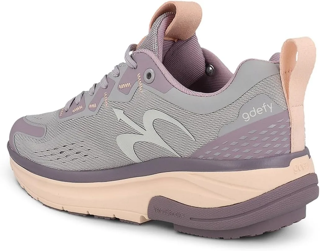 G-DEFY Mehalef Women’s Cross Trainer Shoe | Heel Support | VersoShock Technology for Pain Associated with Prolonged Standing or Walking | Arch Support | Diabetic Shoes | Wide Shoes | Free Orthotic