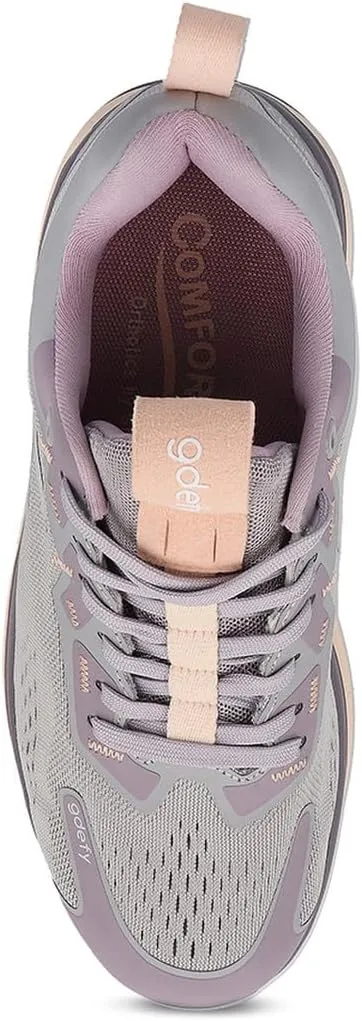G-DEFY Mehalef Women’s Cross Trainer Shoe | Heel Support | VersoShock Technology for Pain Associated with Prolonged Standing or Walking | Arch Support | Diabetic Shoes | Wide Shoes | Free Orthotic