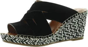 Gentle Souls Women's Charli Woven Strap Heeled Sandal