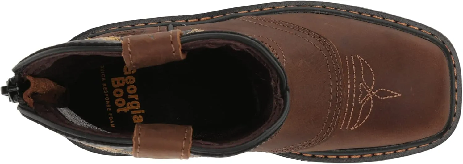 Georgia Boot Unisex-Child Carbo-tec Lt Western Boot