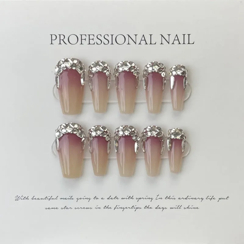 Glass Slipper Glow – Cinderella-Inspired Gradient with Majestic Sparkle