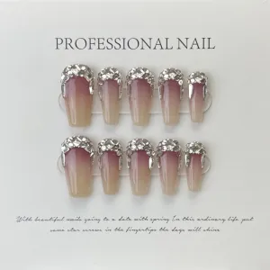 Glass Slipper Glow – Cinderella-Inspired Gradient with Majestic Sparkle