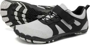 Grand Attack Barefoot Shoes Men Wide Toe Box Zero Drop Men's Trail Running Cross-Trainer Wrestling Boxing Weightlifting Walking Shoes