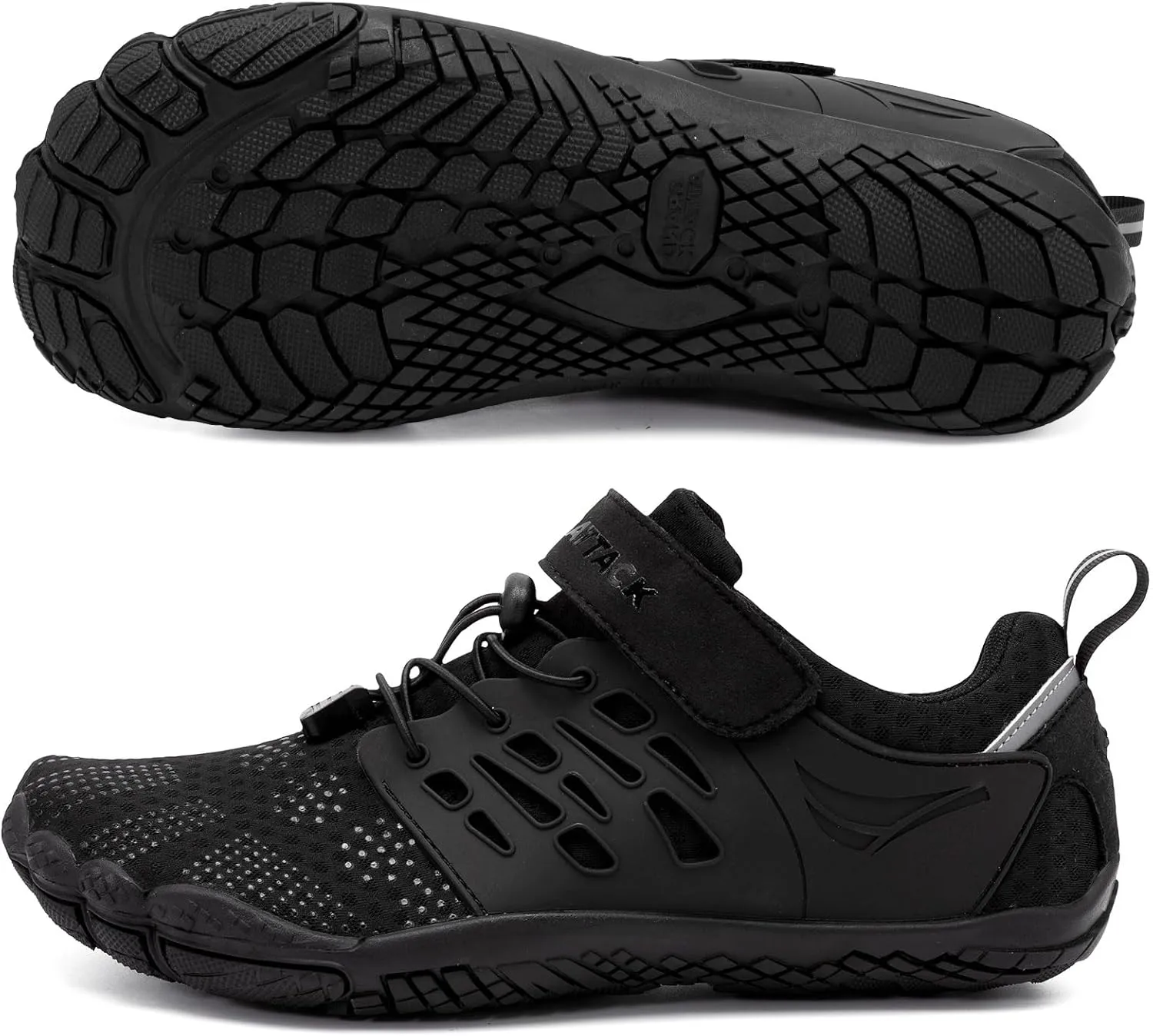 Grand Attack Barefoot Shoes Women Minimalist Zero Drop Lightweight Cross-Trainer for Wrestling Boxing Weightlifting Walking Shoes