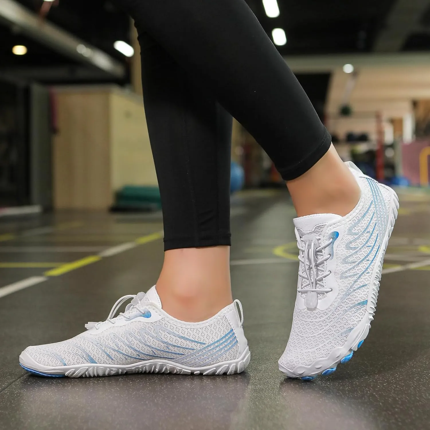 Grounded Footwear, Grounding Shoes with Copper for Women Men, Quick Dry Hiking Sneakers, Breathable Soft Trail Running Shoes for Both Genders