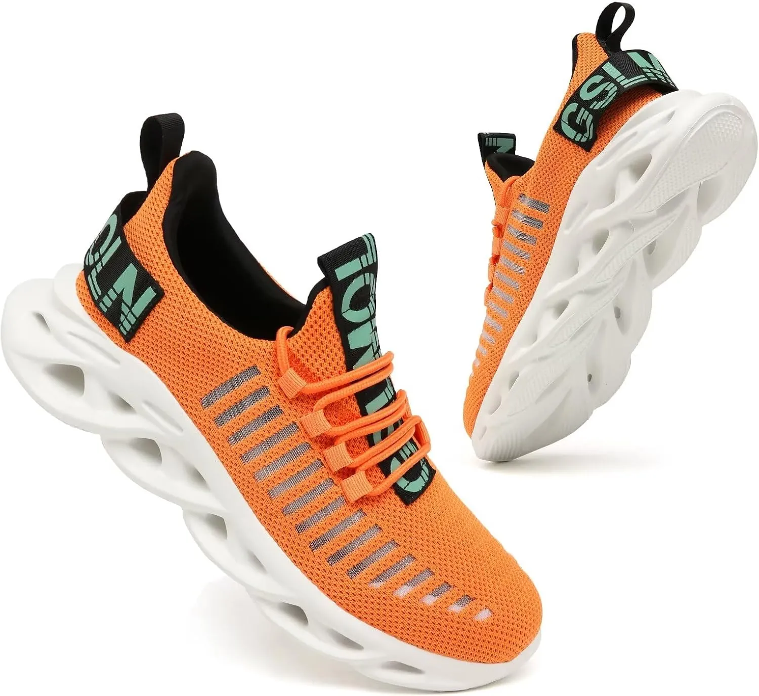 GSLMOLN Men's Casual Walking Shoes Non Slip Breathable Comfort Sneakers Work Gym Running Tennis Cross Trainer