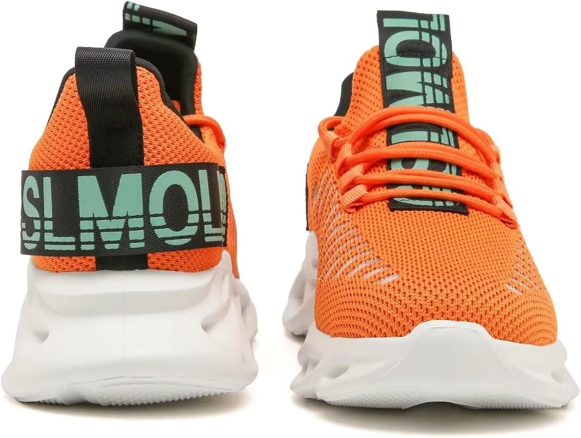 GSLMOLN Men's Casual Walking Shoes Non Slip Breathable Comfort Sneakers Work Gym Running Tennis Cross Trainer