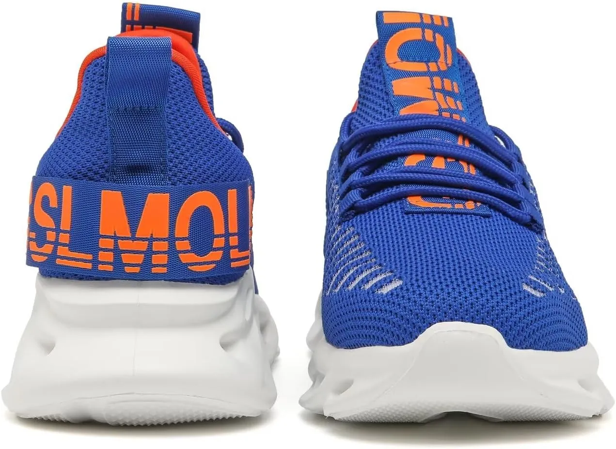 GSLMOLN Men's Casual Walking Shoes Non Slip Breathable Comfort Sneakers Work Gym Running Tennis Cross Trainer