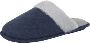 Hanes womens Comfort Cotton on Scuff With Memory Foam and Anti-skid Sole Slipper