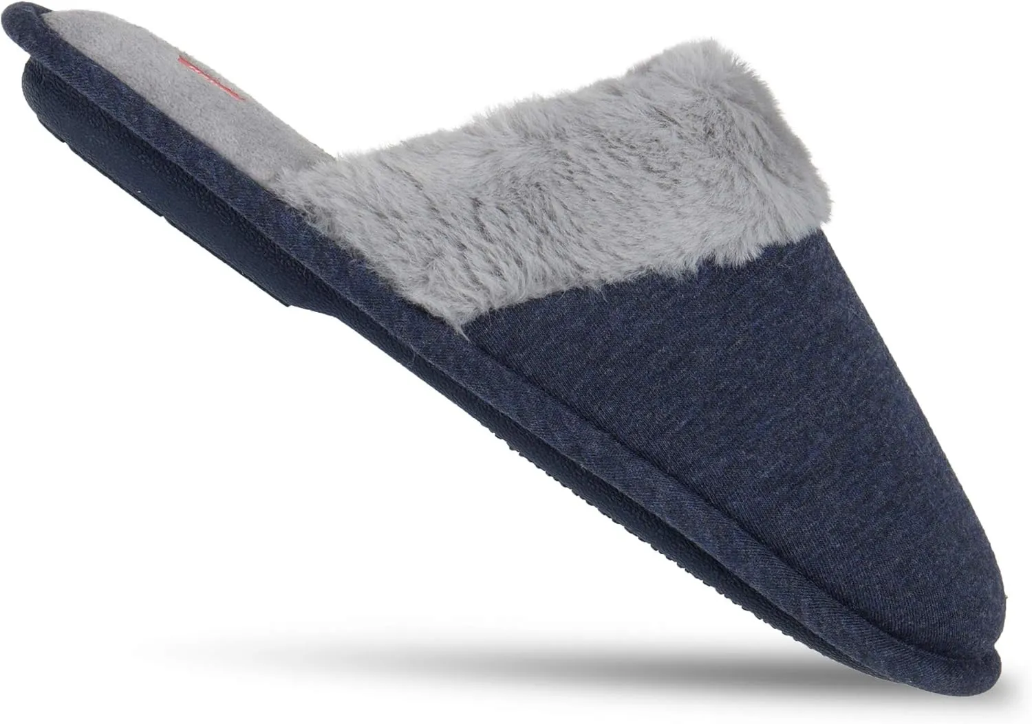 Hanes womens Comfort Cotton on Scuff With Memory Foam and Anti-skid Sole Slipper