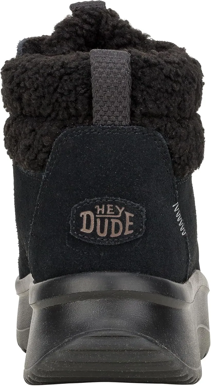 Hey Dude Women's Wendy Peak Apres Suede Cozy Ankle Boot