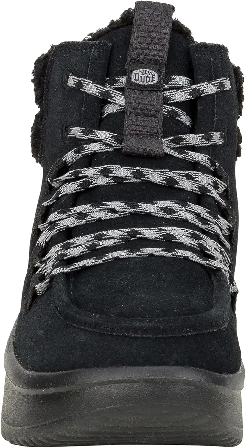Hey Dude Women's Wendy Peak Apres Suede Cozy Ankle Boot