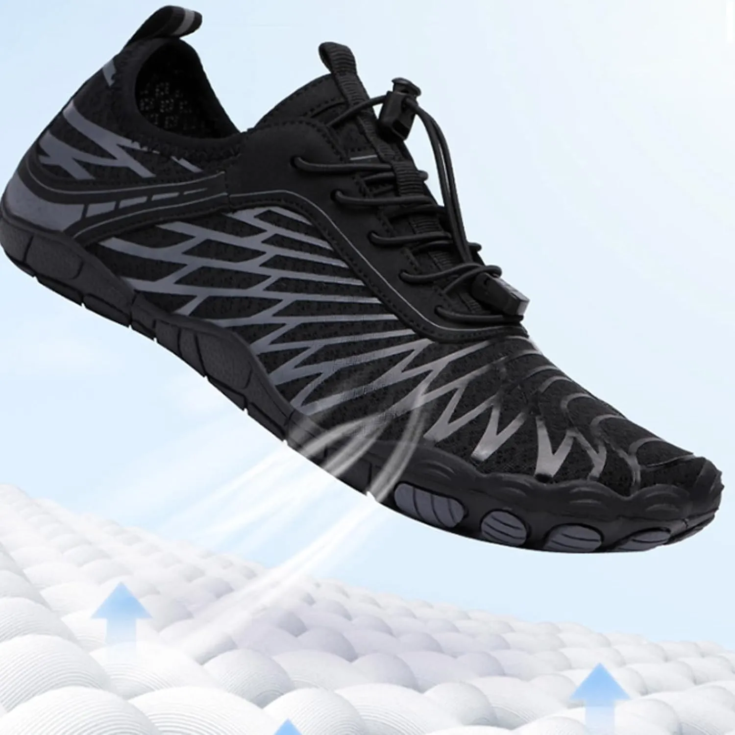 Hike Barefoot Shoes for Women Minimalist Trail Running Barefoot Shoes Wide Toe Box Comfortable Athletic Footwear Pro Healthy and Non-Slip Breathable Barefoot Shoe Hiking Walking Shoe Unisex