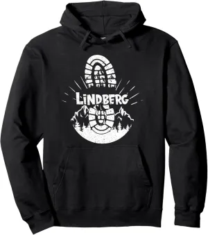 Hiking In Lindberg Germany Vacation Hiker Pullover Hoodie