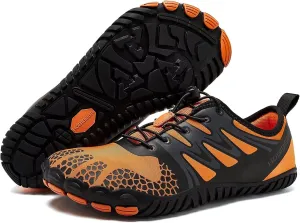 HOBIBEAR Wide Toe Box Barefoot Shoes for Men Women Gym Minimalist Cross-Trainer Running Hike Grounded Footwear Non Slip Zero Drop