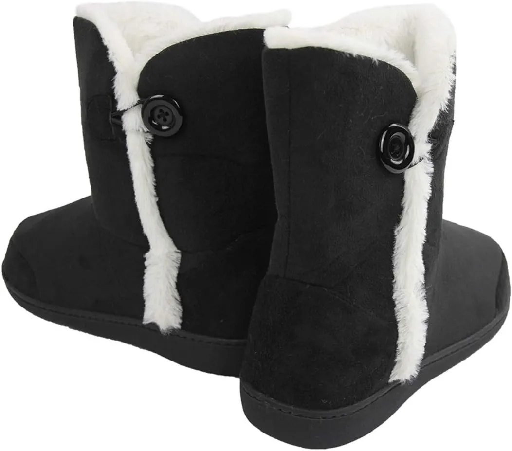 Home Slipper Men's Slippers Boots,Soft Winter Warm Memory Foam Indoor House Slipper Shoes