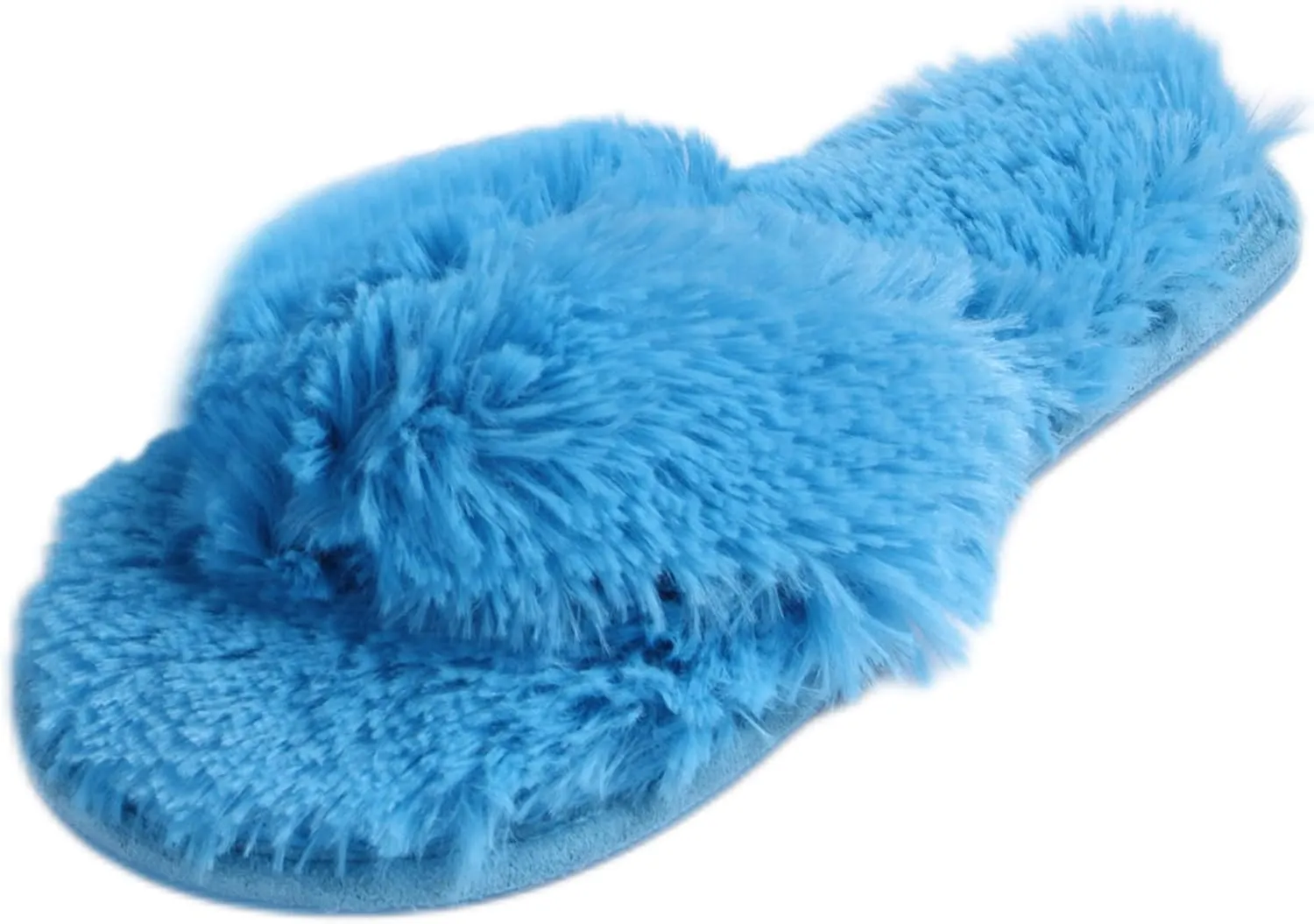 Home Slipper Women's Soft Fleece Indoor Non-Slip House Flip-Flops SPA Thong Slippers