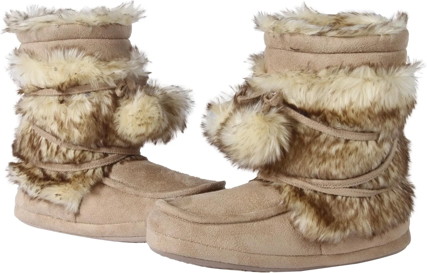 Home Slipper Women's Soft Fleece Plush Warm Indoor House Slipper Boots Shoes