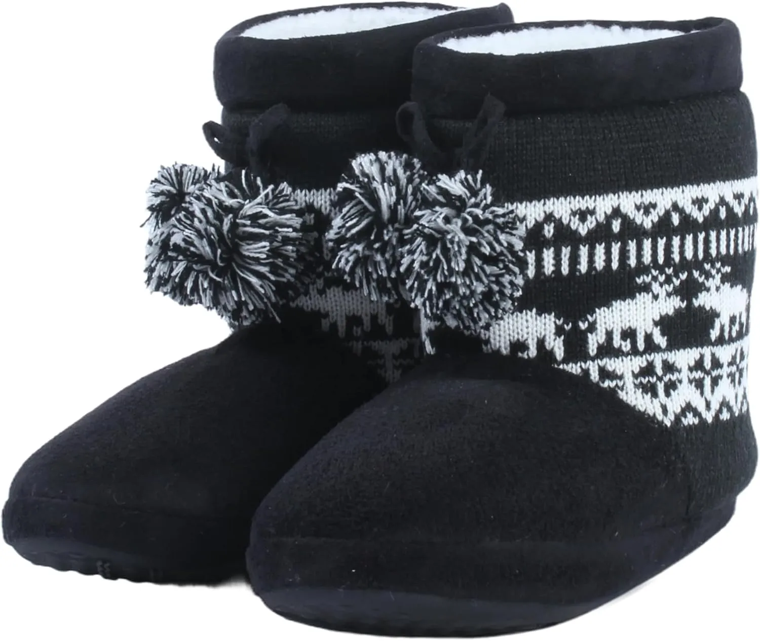 Home Slipper Women's Soft Plush Warm Indoor House Slipper Boots Shoes