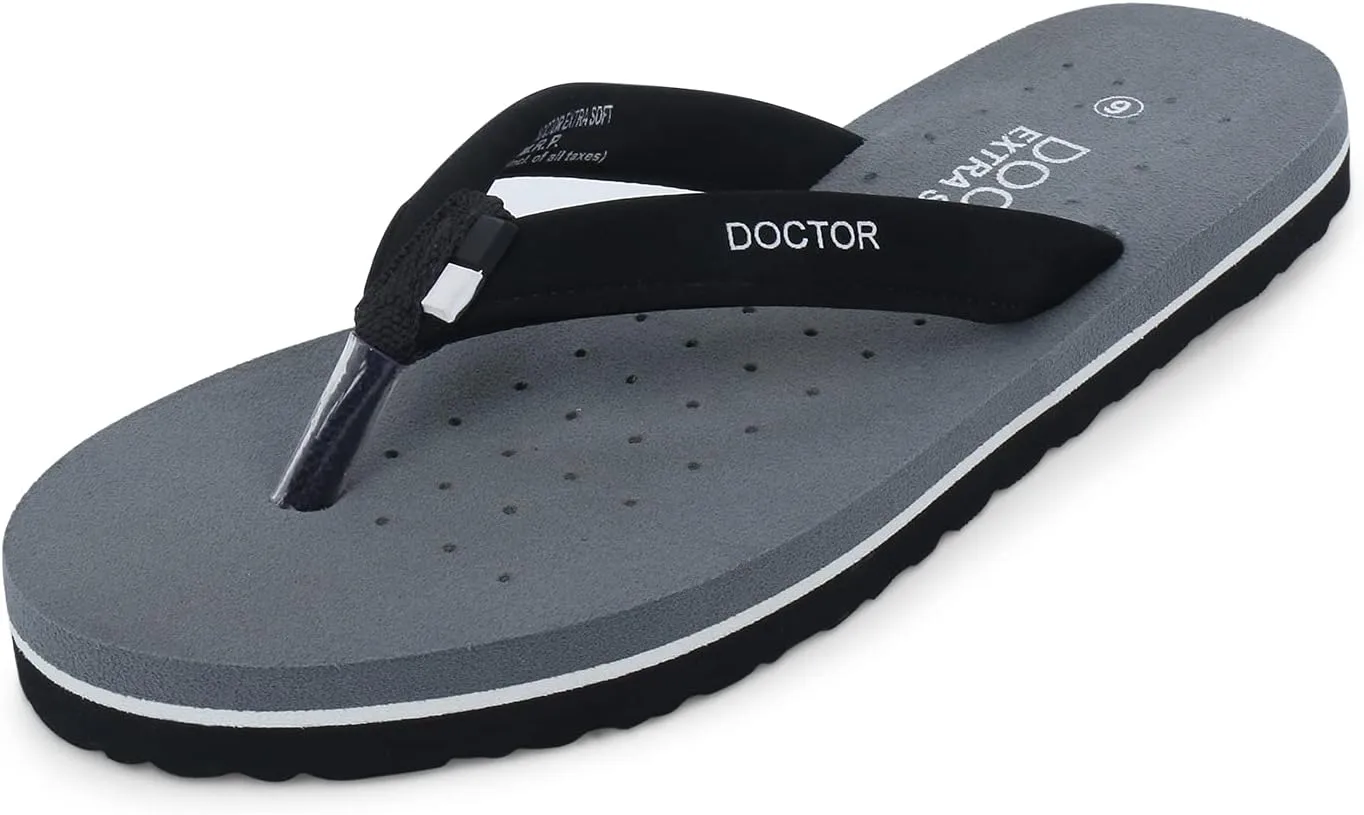 House Slipper for Women's Care Dr Orthopaedic Super Comfort Fitting Flat Cushion Chappal Flip-Flop for Ladies and Girl’s OR-D-19