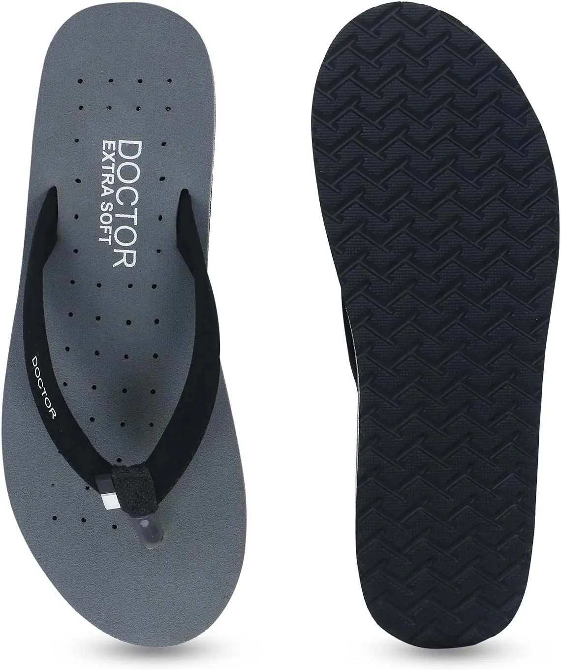 House Slipper for Women's Care Dr Orthopaedic Super Comfort Fitting Flat Cushion Chappal Flip-Flop for Ladies and Girl’s OR-D-19