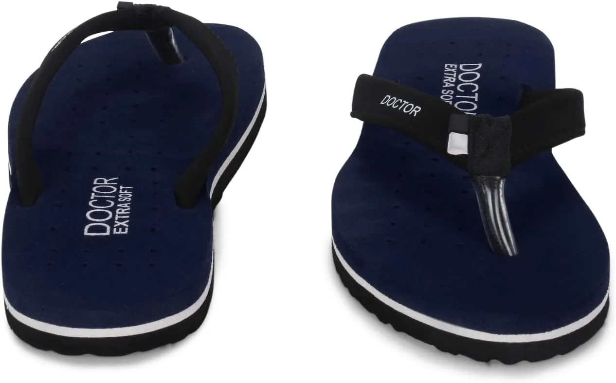 House Slipper for Women's Care Dr Orthopaedic Super Comfort Fitting Flat Cushion Chappal Flip-Flop for Ladies and Girl’s OR-D-19