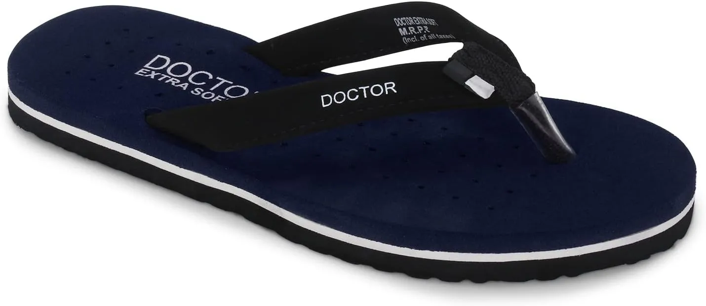 House Slipper for Women's Care Dr Orthopaedic Super Comfort Fitting Flat Cushion Chappal Flip-Flop for Ladies and Girl’s OR-D-19
