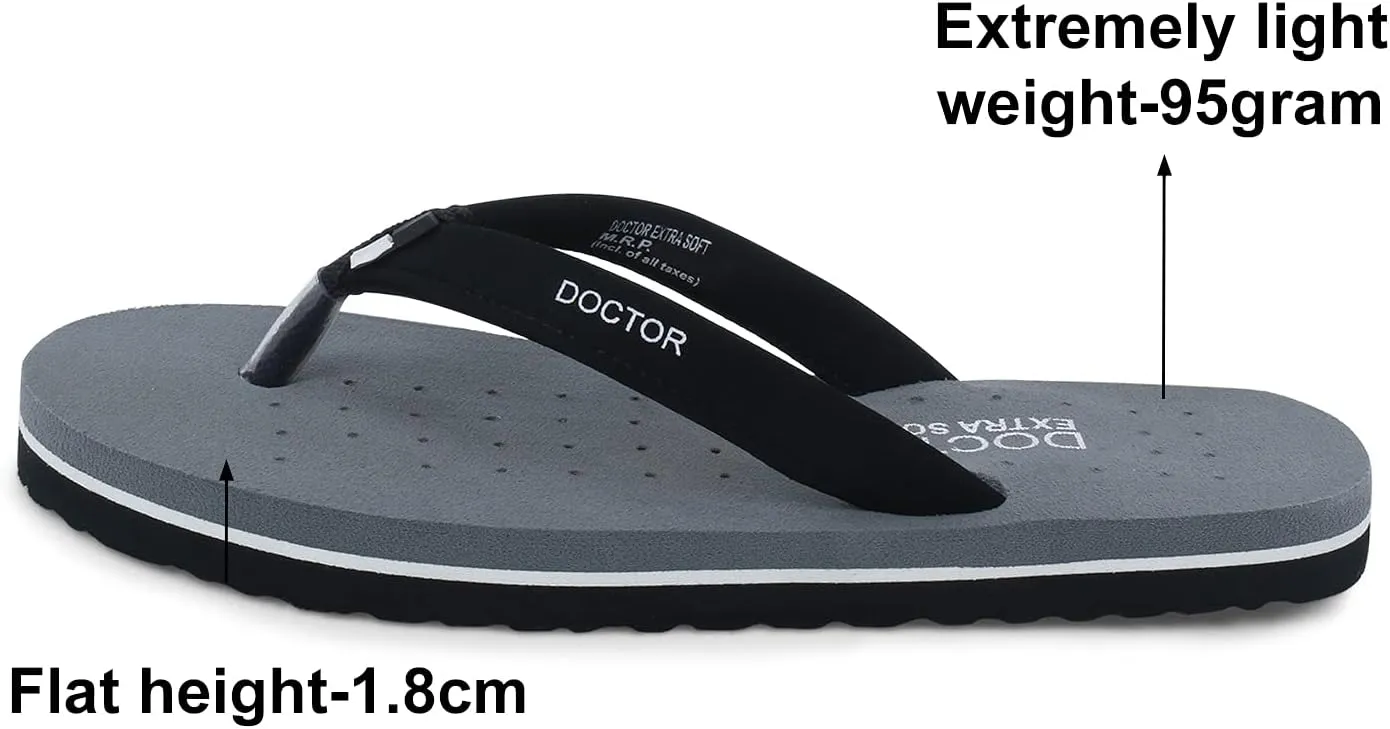 House Slipper for Women's Care Dr Orthopaedic Super Comfort Fitting Flat Cushion Chappal Flip-Flop for Ladies and Girl’s OR-D-19