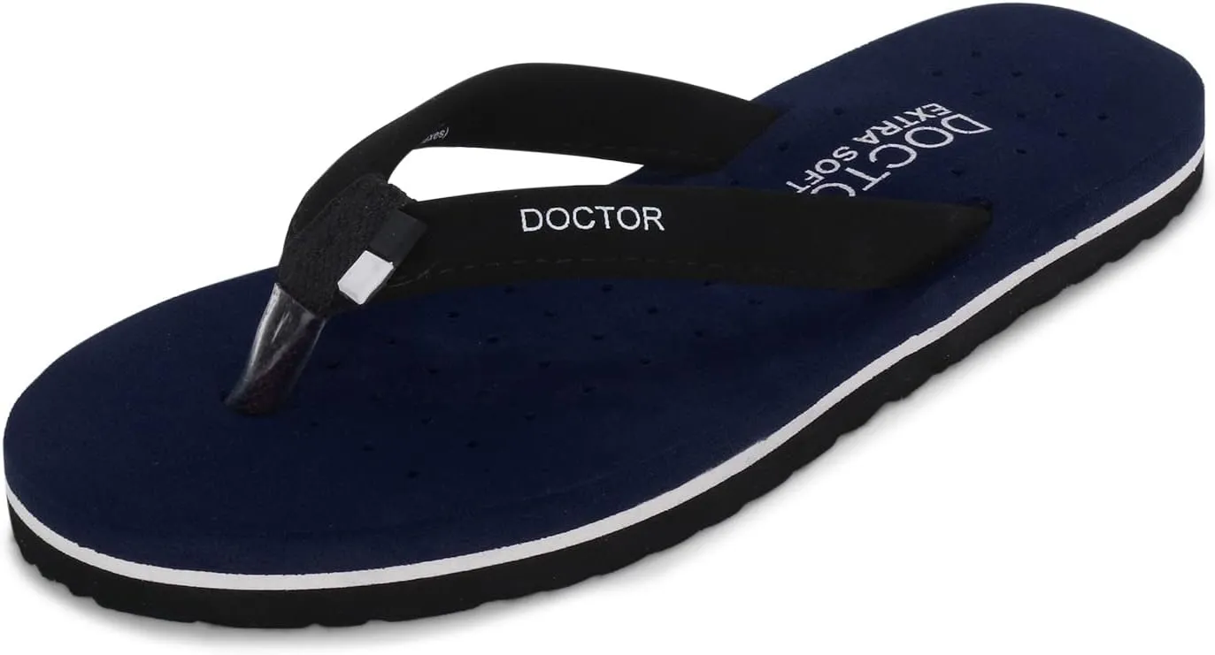 House Slipper for Women's Care Dr Orthopaedic Super Comfort Fitting Flat Cushion Chappal Flip-Flop for Ladies and Girl’s OR-D-19