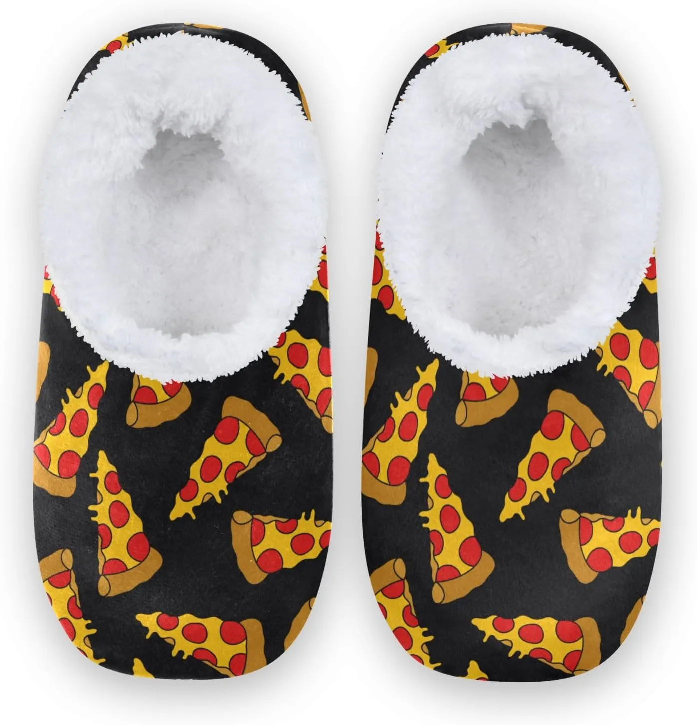 House Slippers Fuzzy Memory Foam Soft Slipper Socks for Woman Men