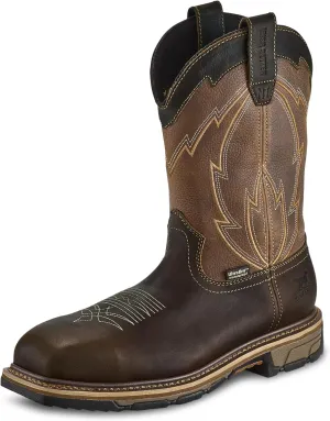 Irish Setter, Marshall, Men’s, 11", Waterproof, Non-Metallic Safety Toe, Pull-On Work Boot