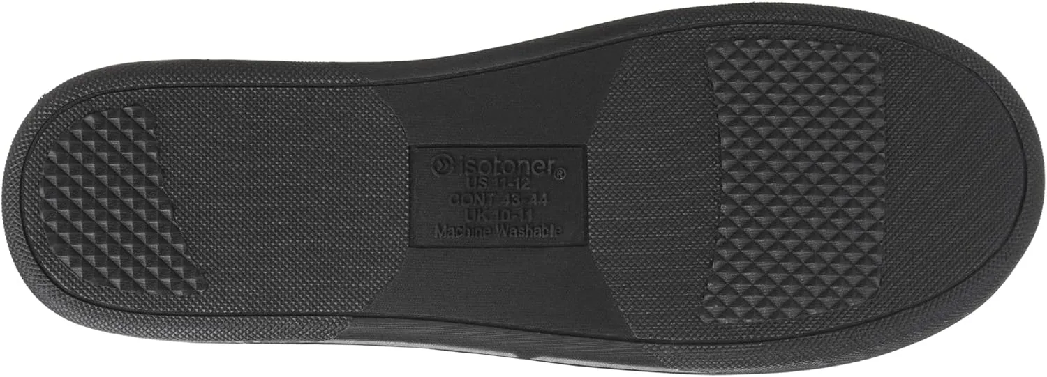 isotoner Men's Moccasin Slippers