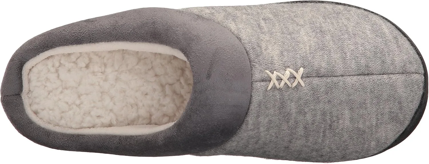 isotoner Women's Marisol Slip On Cushioned Slipper with All Around Memory Foam for Indoor/Outdoor Comfort