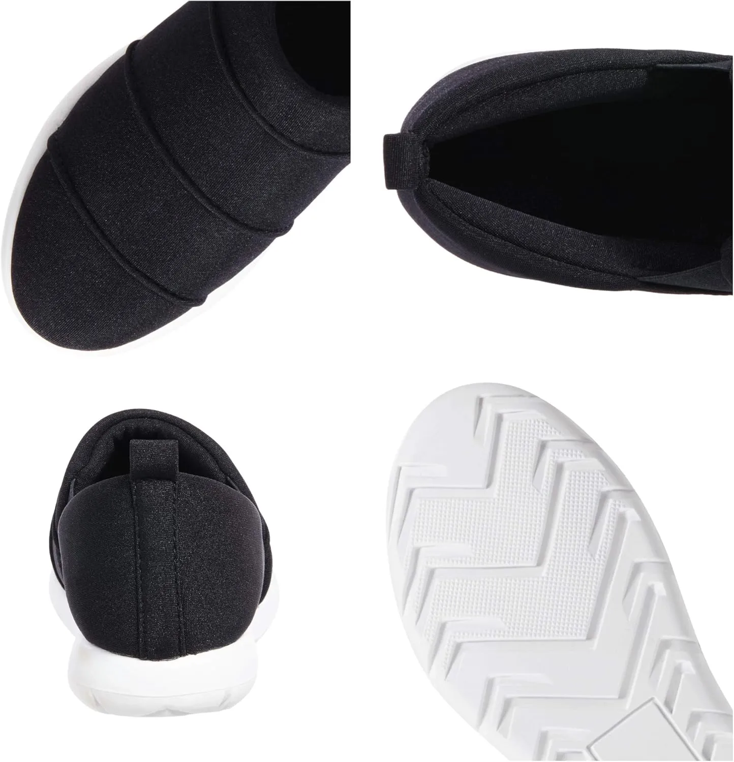 isotoner Zenz Women's Serenity Stretch Satin Slipper, Slip-On Shoe